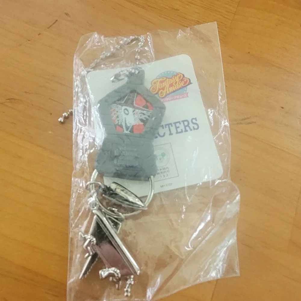 Sega Nightmare Before Christmas Keychain Lock Japan Arcade Prize Vintage New